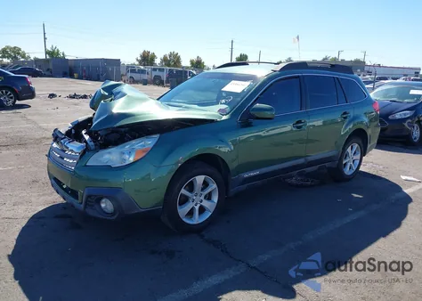 2014 Subaru Outback 2.5I Premium из США, поврежденный, VIN 4S4BRBCC1E3272302